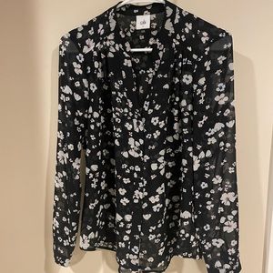 Cabi Delight floral blouse